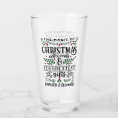 Verre La magie de Noël (Dos)