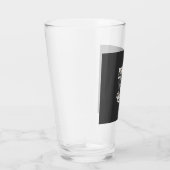 Verre La maison est où est mon Beagle_1 (Droite)