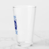 Verre La meilleure typographie de bleu de citation de (Gauche)