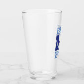 Verre La meilleure typographie de bleu de citation de (Droite)