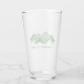 Verre La montagne s'en fiche (Dos)