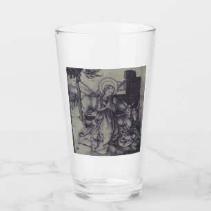Verre La Nativité de Noël Stark Ink Art