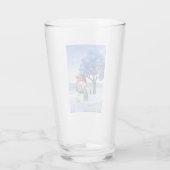 VERRE LA NEIGE S'AMUSERA EN HIVER (Dos)