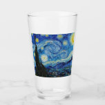 Verre La nuit étoilée (1889) par Vincent Van Gogh<br><div class="desc">Célèbres peintres de tous les temps</div>
