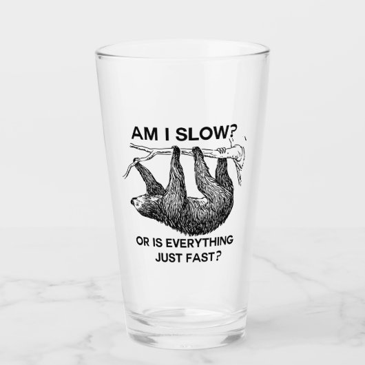 Verre La paresse suis moi ralentissent ? (Devant)