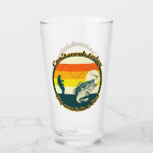 Verre La pêche amusante ne peut pas fonctionner aujourd' (Dos)