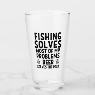 Verre La pêche résout la plupart de mes problèmes.