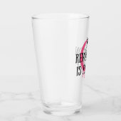 Verre La révolution est féminine (Droite)