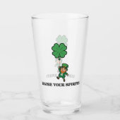 Verre La Saint-Patrick Élève Vos Esprits (Devant)