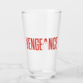 Verre La silhouette Batman Vengeance (Devant)