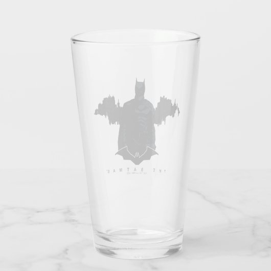Verre La silhouette de Batman Gotham (Dos)