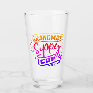 Verre La tasse sippy de grand-mère