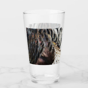 Verre La Turquie sauvage Plumes I Abstrait Nature Design