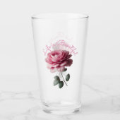 Verre La vie est belle (Devant)