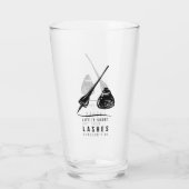 Verre La vie est short mais vos mèches ne devraient pas (Dos)