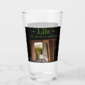 Verre La vie, l'aventure continue (Dos)