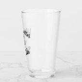 Verre LA VIE nautique EST MEILLEURE AU LAC | (Gauche)