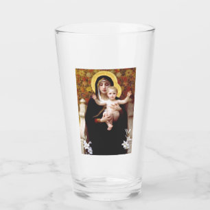 Verre La Vierge aux lys