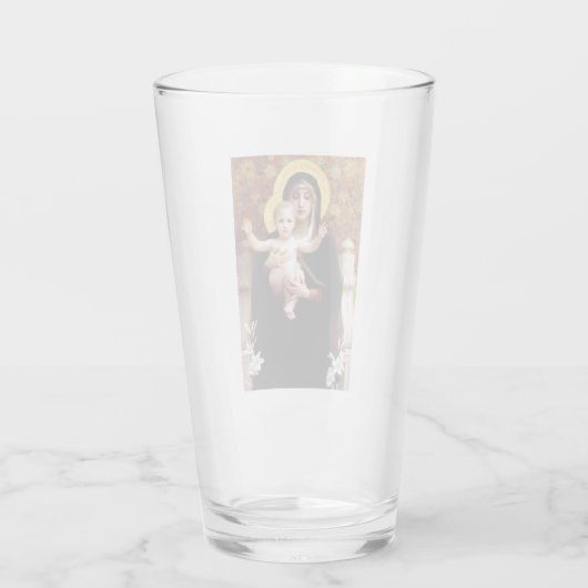 Verre La Vierge des Lys (Dos)