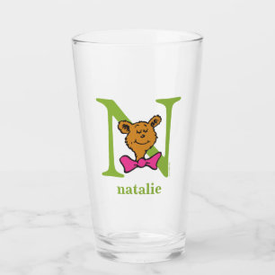 Verre L'ABC du Dr Seuss : Lettre N - Vert Ajoutez votr