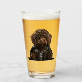 Verre Labradoodle, doré, bernedoodle drôle cadeau