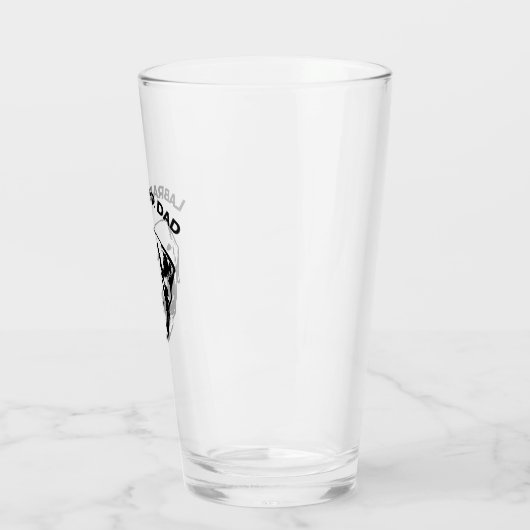 Verre Labrador Papa (Gauche)