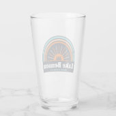 Verre Lac Benson Caroline du Nord Arc en ciel (Dos)