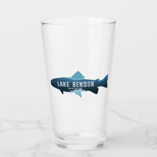 Verre Lac Benson Caroline du Nord Poisson