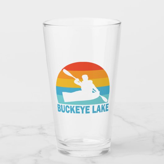 Verre Lac Buckeye Ohio Kayak (Devant)