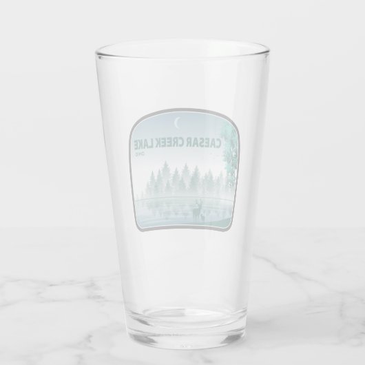 Verre Lac Caesar Creek Ohio Deer (Dos)