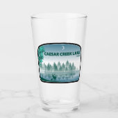 Verre Lac Caesar Creek Ohio Deer (Devant)