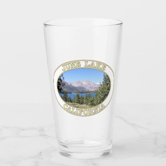 Verre Lac de juin et Sierra Nevada orientale (Devant)