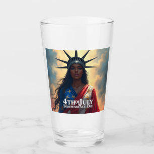 Verre Lady Liberty Réinventée – Un Nouveau Visage de la