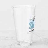 Verre Laisser Il Neiger Quelque Part Ailleurs - Drôle De (Droite)