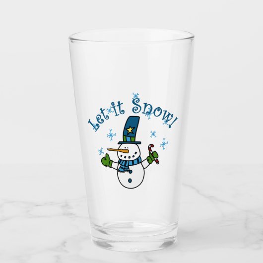 Verre Laisser neiger (Devant)