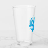 Verre Laisser neiger hiver design (Droite)