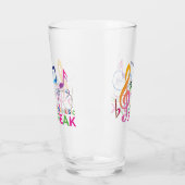 Verre Laissez La Musique Parler, Notes Musicales (Gauche)