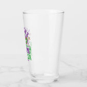 Verre Laissez Les Bons Temps Rouler Mardi Gras (Gauche)