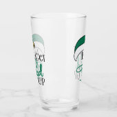 Verre Laissons-nous nous élever | Jeu de boisson d'alcoo (Gauche)