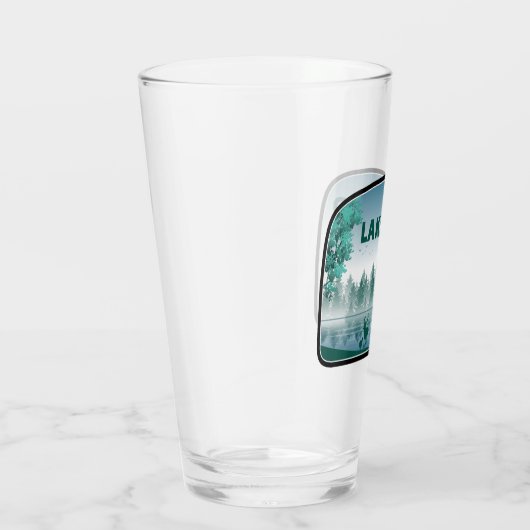 Verre Lake Placid New York Deer (Droite)