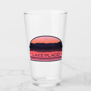 Verre Lake Placid New York Red Sunrise