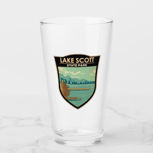Verre Lake Scott State Park Badge Kansas (Devant)