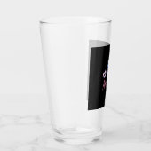 Verre L'Amour Cadeau Couple Est La Réponse (Droite)