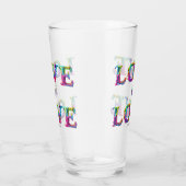 Verre L'amour de SlipperyJoe est amour spray peinture ga (Droite)