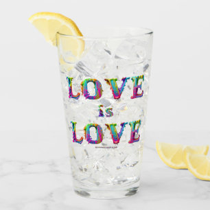 Verre L'amour de SlipperyJoe est amour spray peinture ga