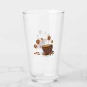 Verre L'amour du café (Dos)