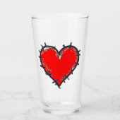 Verre L'amour est (Devant)