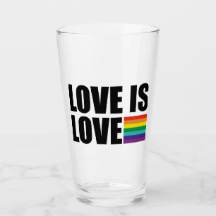 Verre L'amour est l'amour
