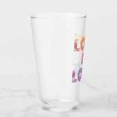 Verre L'amour est l'amour | Grandes bandes modernes (Droite)