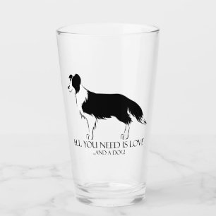 Verre L'Amour Et Un Chien